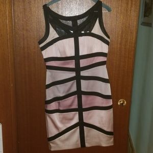 Pink cocktail or graduation dress